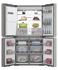 601L 600 Series Quad Door Refrigerator Freezer, Ice & Water, Plumbed, In-door gallery image 7.0