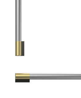 Professional Round Flush Handle Kit for Integrated Column Refrigerator or Freezer, hi-res