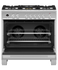 36" Series 9 Contemporary 5 Burner Dual Fuel Self-Cleaning Range gallery image 2.0
