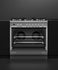 36" Series 9 Contemporary 5 Burner Dual Fuel Self-Cleaning Range gallery image 5.0