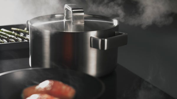 Five zones for flexible cooking