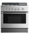 36" Series 9 Professional 4 Burner + Griddle Dual Fuel Range, LPG gallery image 1.0