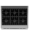 36" Series 9 Professional 6 Burner Dual Fuel Self-Cleaning Range, Natural Gas gallery image 3.0