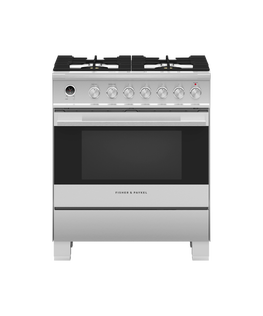 30" Series 9<br>Contemporary 4 Burner Dual Fuel Self-Cleaning Range