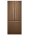 91cm Series 11 Integrated French Door Refrigerator Freezer, Ice & Water gallery image 1.0