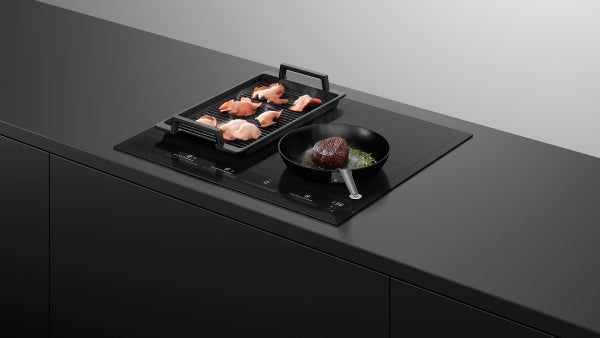 Large, flexible cooking area