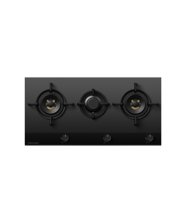 90cm Series 9 3 Burner Gas Cooktop, Natural Gas