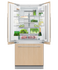 32" Series 7 Integrated French Door Refrigerator Freezer, Ice gallery image 3.0