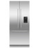 80cm Series 7 Integrated French Door Refrigerator Freezer, Ice & Water gallery image 1.0