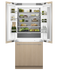 36" Series 11 Integrated French Door Refrigerator Freezer, Ice & Water gallery image 1.0