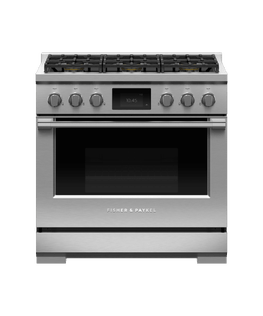 36" Series 9<br>Professional Dual Fuel 6 Burner Self-Cleaning Range