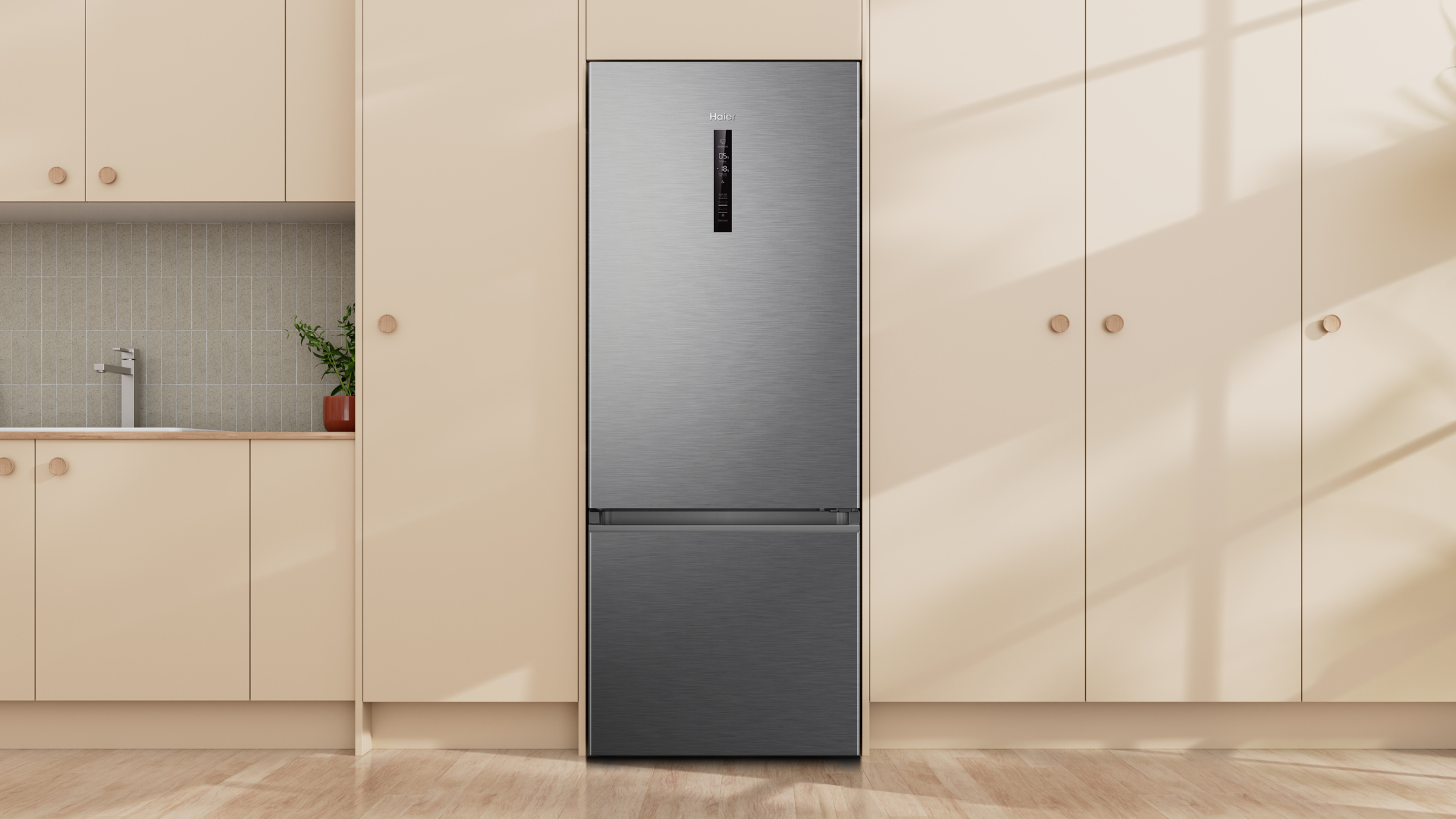 334L 500 Series Refrigerator Bottom Freezer - HRF346BS | Haier New