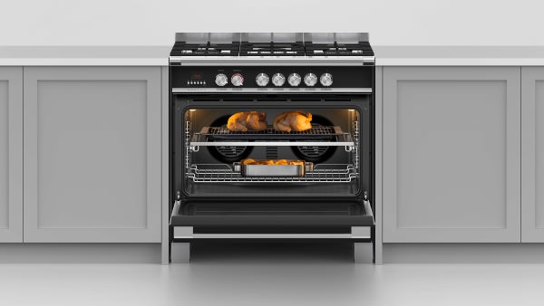Multi-Shelf Cooking