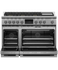 48" Series 9 Professional Dual Fuel 6 Burner with Griddle Range, LPG gallery image 8.0